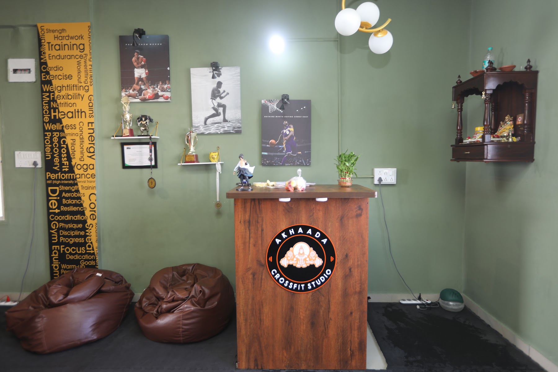 Akhaada Crossfit Studio gym facility photo 5, 3rd floor, parveen plaza, 3rd Main, Anugraha Layout, Bommanahalli, Bengaluru, Karnataka 560076, India