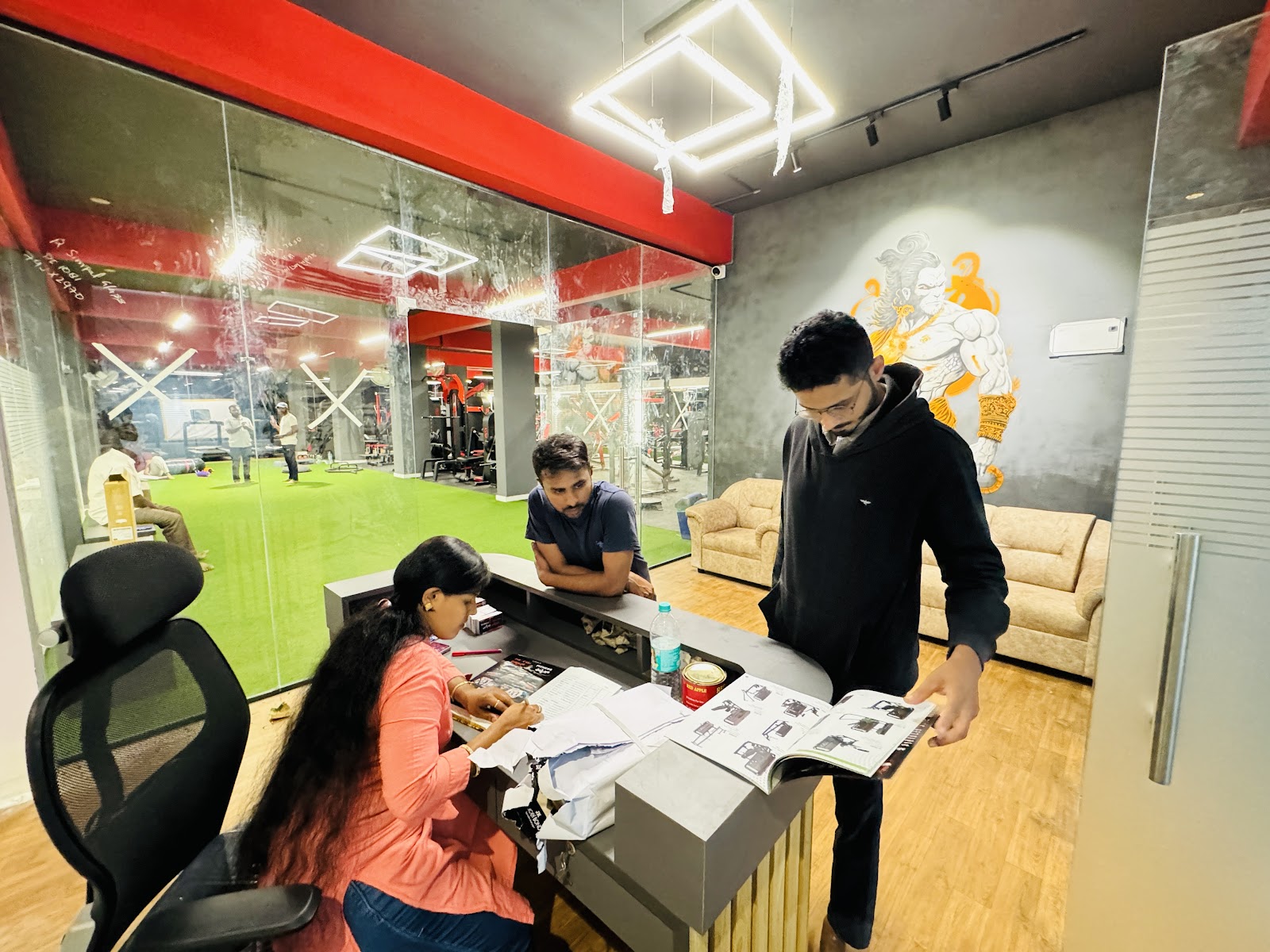 Falcon fitness Hoskote gym facility photo 4, 3QCP+4J5, M V Extenstion, Hoskote, Bengaluru, Karnataka 562114, India