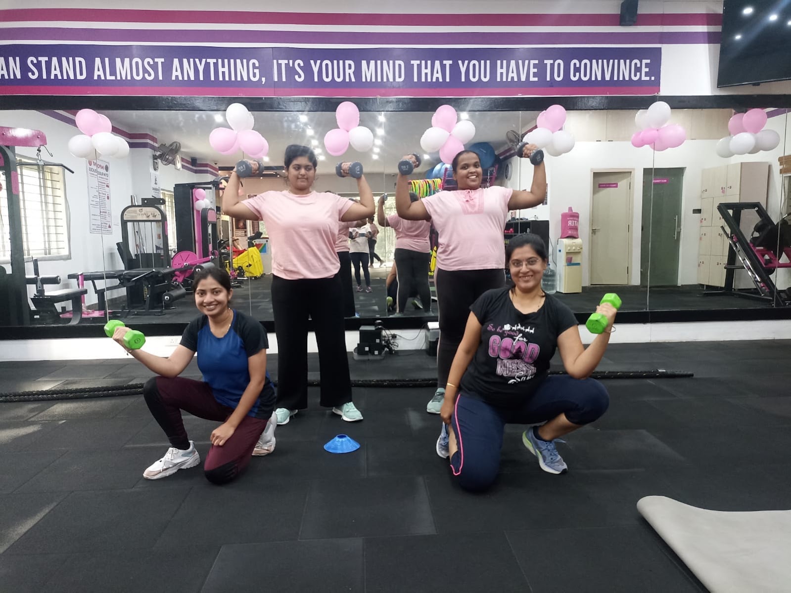 FEMININE WOMEN'S ONLY GYM Nagarabhavi gym facility photo 4, 14th block, 27, 4th Cross Rd, Marilingappa Extension, Nagarbhavi, Bengaluru, Karnataka 560072, India
