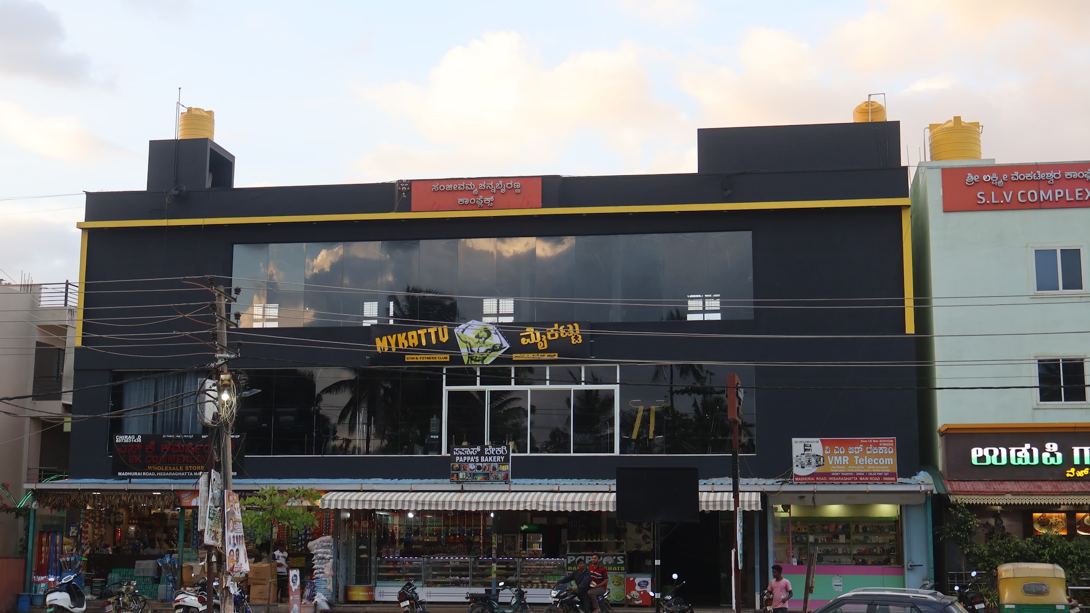 MYKATTU GYM AND FITNESS CLUB - HESARAGHATTA gym facility photo 3, State Highway 39, opp. St. Anne's High School, beside Udupi Garden Veg, T.B Cross, Hesaraghatta, Karnataka 560088, India